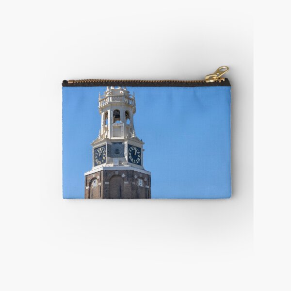 Item preview, Historic Amsterdam Tower Overlooking Canal in Bright Daylight designed and sold by jrtwynam.