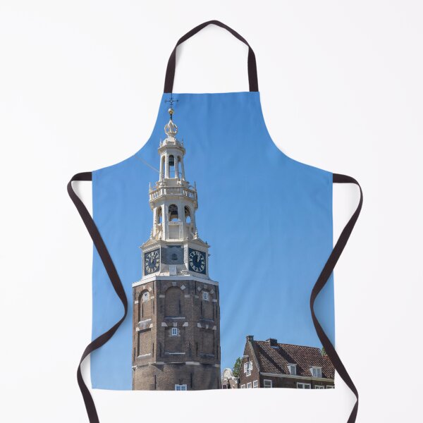 Item preview, Historic Amsterdam Tower Overlooking Canal in Bright Daylight designed and sold by jrtwynam.