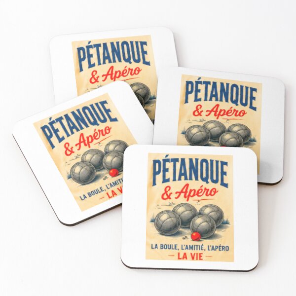 Item preview, Pétanque & aperitif designed and sold by REDART69.