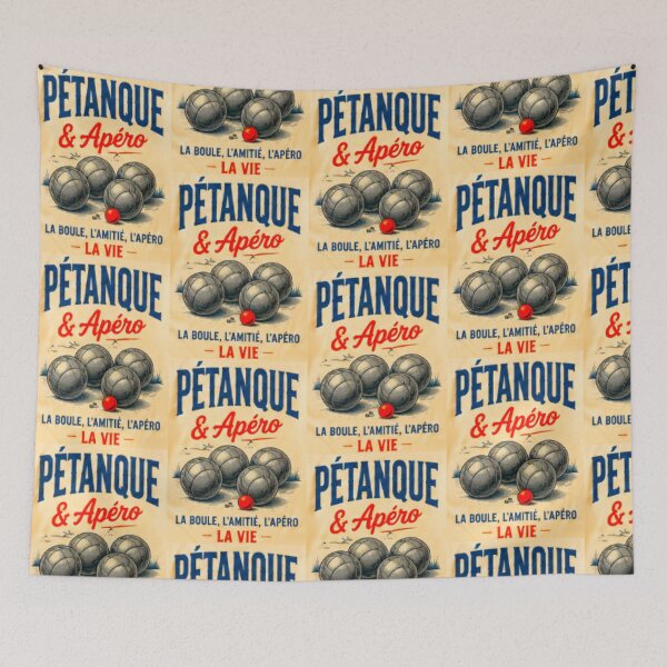 Item preview, Pétanque & aperitif designed and sold by REDART69.