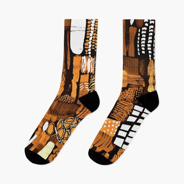 Item preview, Golden Earth Tones With Apricot Hues Abstract Designs designed and sold by DEC02.