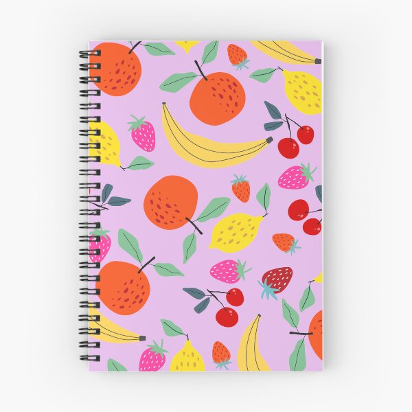 Item preview, Cute Tropical Fruit Pattern – Banana Orange Strawberry Cherry Aesthetic designed and sold by Rush2Buy.