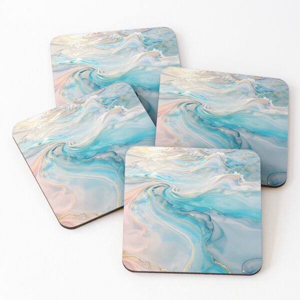 Item preview, Gentle Sea Waves - Abstract Art designed and sold by Lightworker11.