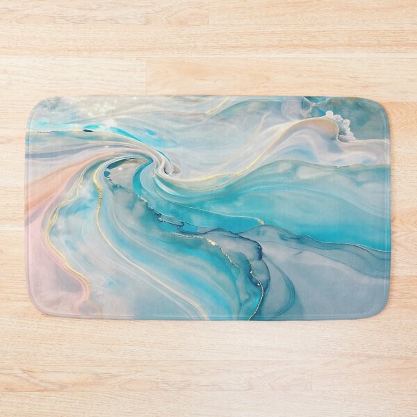 Item preview, Gentle Sea Waves - Abstract Art designed and sold by Lightworker11.