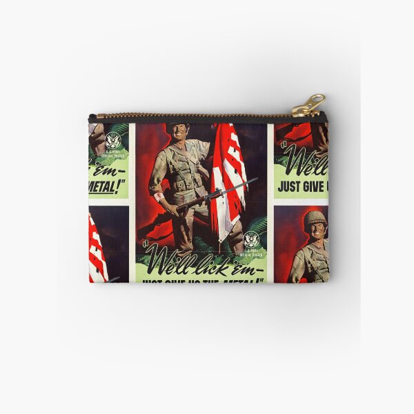 Item preview, Vintage WWII US Army Poster | Collect Metal for Munitions | Patriotic Soldier with Rifle &  Flag | Wartime Propaganda Art designed and sold by artofuniverse.