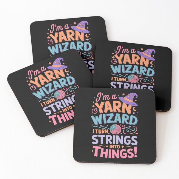 Item preview, I’m a yarn wizard I turn strings into things! designed and sold by jkrphoto.