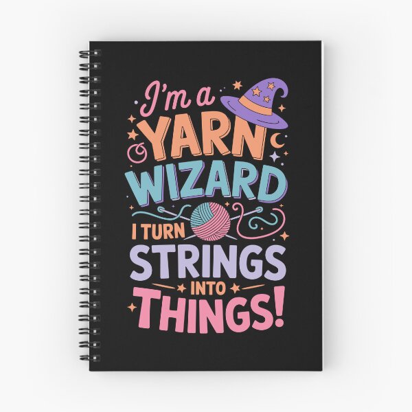 Item preview, I’m a yarn wizard I turn strings into things! designed and sold by jkrphoto.