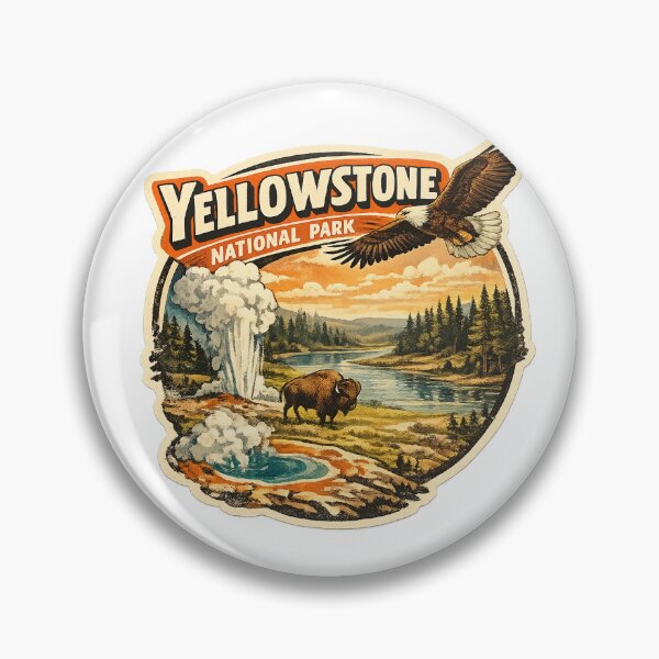 Artikelvorschau, Yellowstone Nationalpark entworfen und verkauft von PocketRoom.