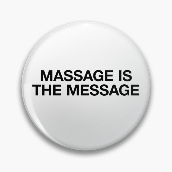 Item preview, Massage is the message designed and sold by BeBoldOrBeBold.