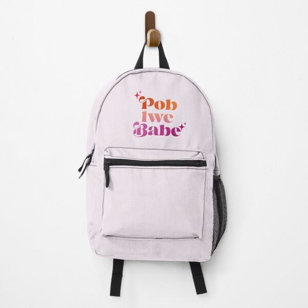 Item preview, Pob lwc babe song-inspired welsh language typography (lesbian colours) designed and sold by QuillPrints.