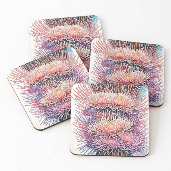 Item preview, Vintage Japanese Chrysanthemum Blossom designed and sold by Daarsian.