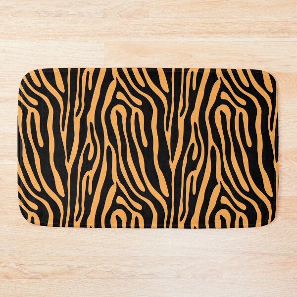 Item preview, orange tiger print designed and sold by quinnhopp.