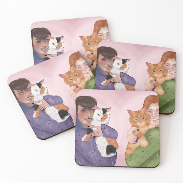 Item preview, Jackson and Sabrina and their fur babies  designed and sold by spideyt1ngle.