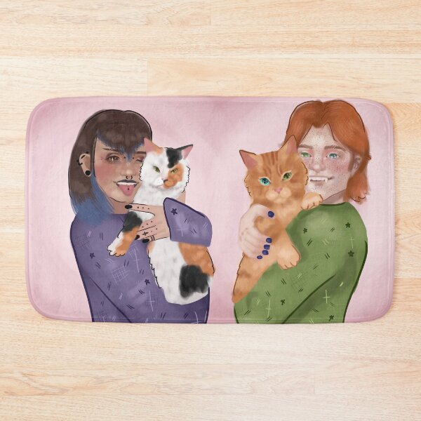 Item preview, Jackson and Sabrina and their fur babies  designed and sold by spideyt1ngle.