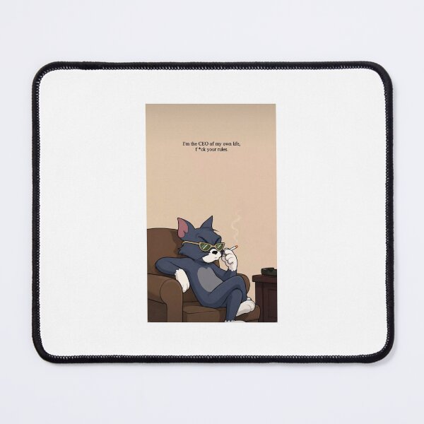 Item preview, CEO Of My Own Life - Badass Boss Cat Quote designed and sold by Rahul Art Studio.