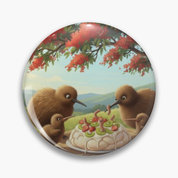 Item preview, Kiwi Whānau Christmas Pavlova Picnic designed and sold by kornkobart.