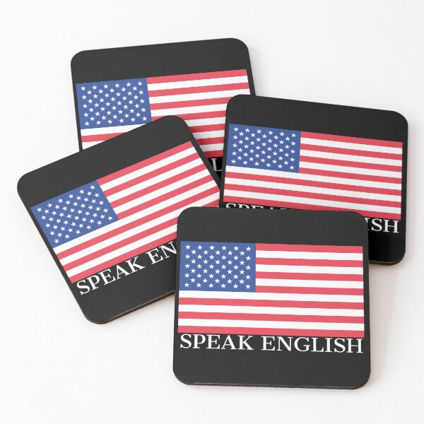 Item preview, Speak English American Flag patriotic  designed and sold by Reverielook.