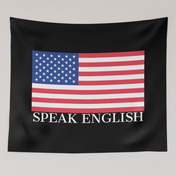 Item preview, Speak English American Flag patriotic  designed and sold by Reverielook.