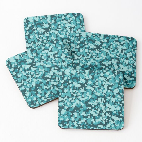 Item preview, Cool Turquoise Camouflage Pattern designed and sold by TCG1999Studios.