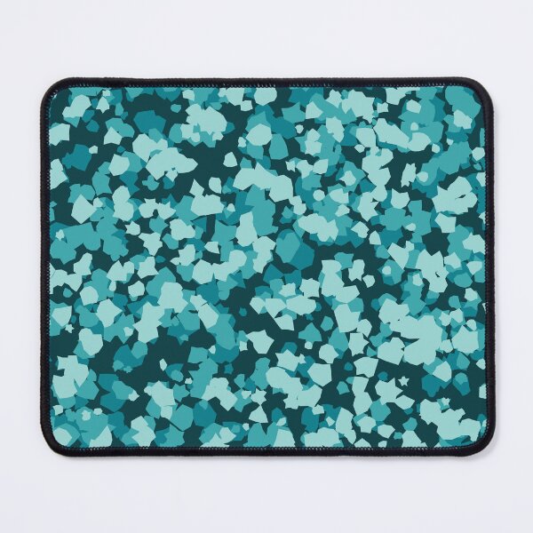 Item preview, Cool Turquoise Camouflage Pattern designed and sold by TCG1999Studios.