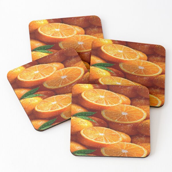 Item preview, A Burst of Vitamin-Packed Freshness, Juicy Oranges & Water Drops - Vibrant Fresh Citrus Pattern designed and sold by RAYBIL.
