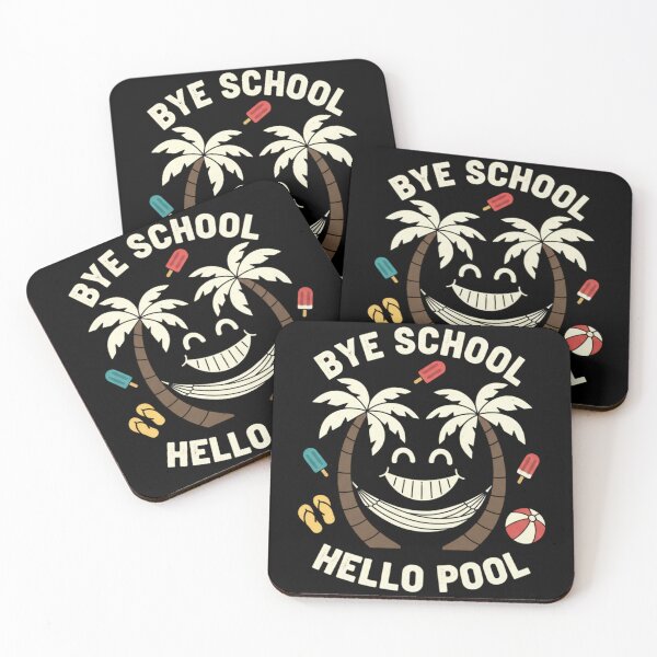 Item preview, Bye School Hello Pool Funny Last Day of School Summer Vacation designed and sold by conggamenhatvip.