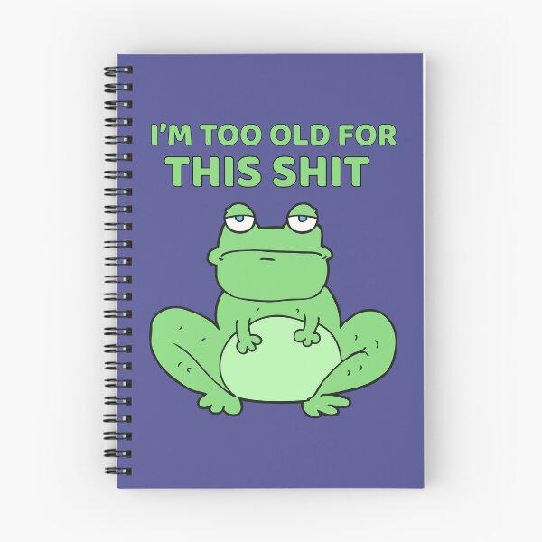 Item preview, I’m to old for this shit designed and sold by BritishDelights.