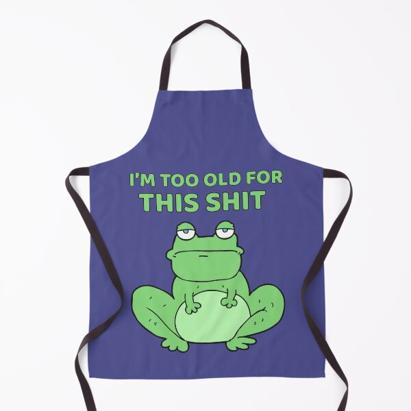 Item preview, I’m to old for this shit designed and sold by BritishDelights.
