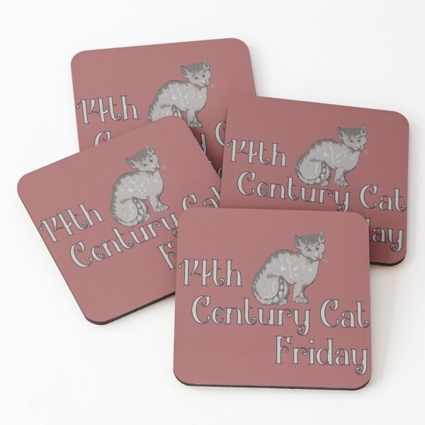 Item preview, 14th Century Cat Friday designed and sold by ThingsByJAB.
