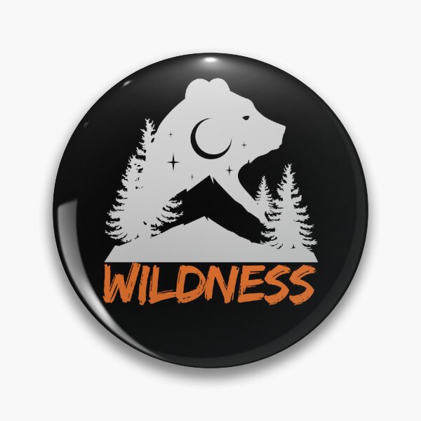Item preview, Mountain Bear Wildness - outdoor life designed and sold by SkyTrailKin.