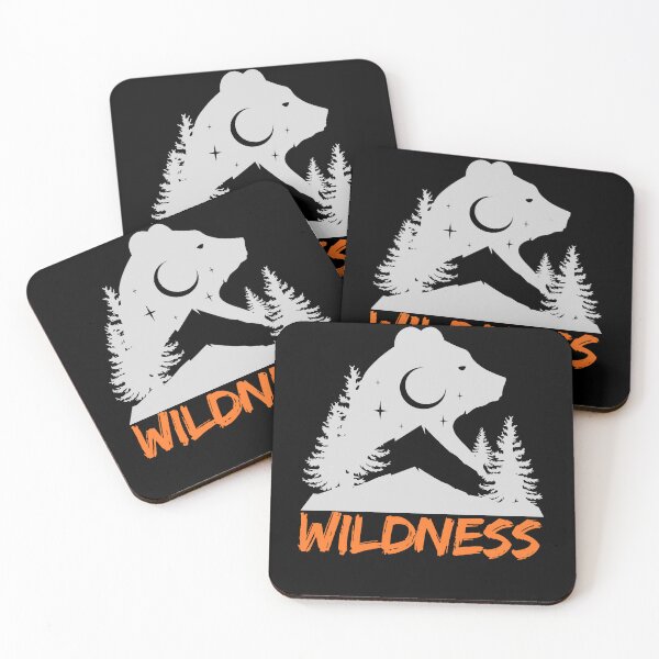 Item preview, Mountain Bear Wildness - outdoor life designed and sold by SkyTrailKin.
