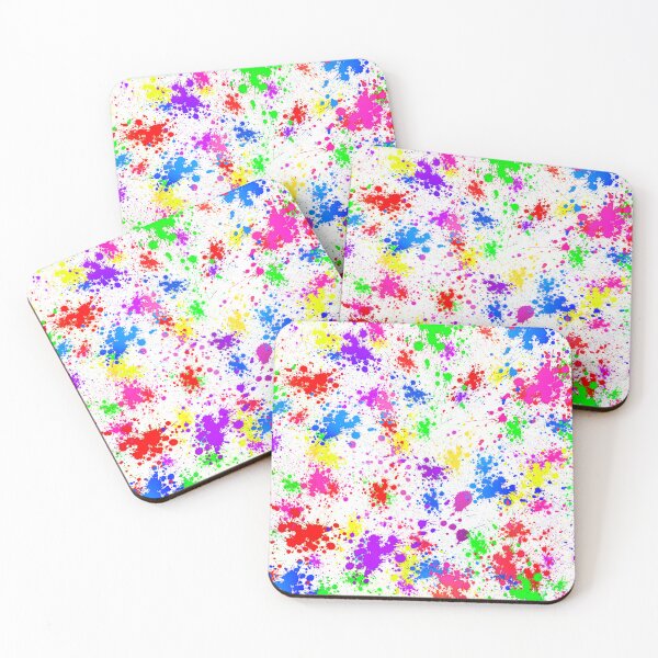 Item preview, Abstract Colorful Paint Splashes designed and sold by GraffiTimi.
