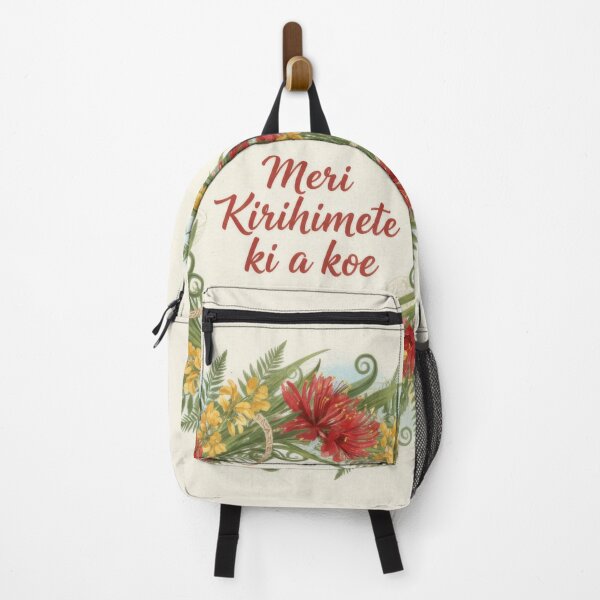 Item preview, Meri Kirihimete New Zealand Flora Christmas Wreath designed and sold by kornkobart.