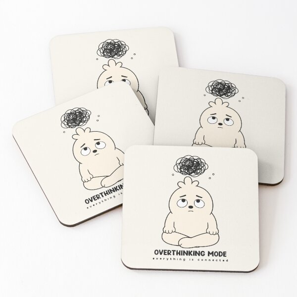 Item preview, Overthinking Mode | Anxiety Humor Meme designed and sold by Zerhof.