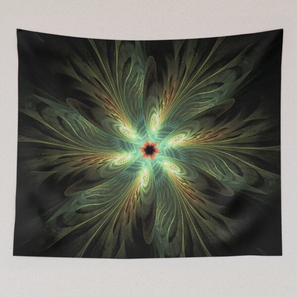 Item preview, The Crimson Eye of the Emerald Bloom designed and sold by bloorose.