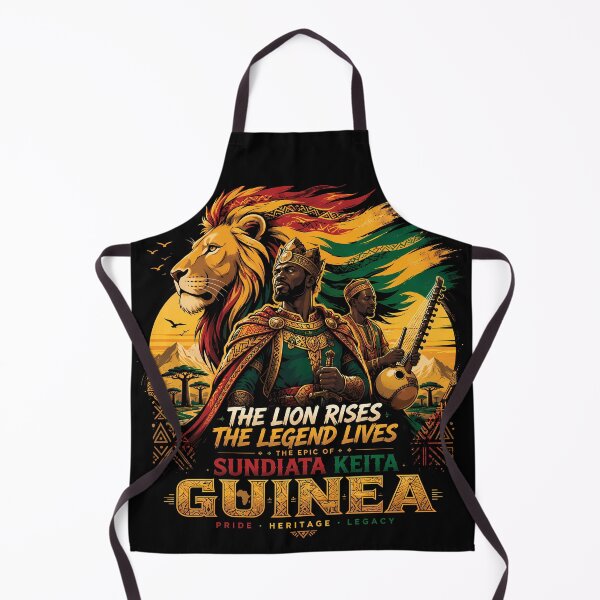Item preview, Guinea Sundiata Keita Lion King Kora Design designed and sold by VoidAnimeStudio.