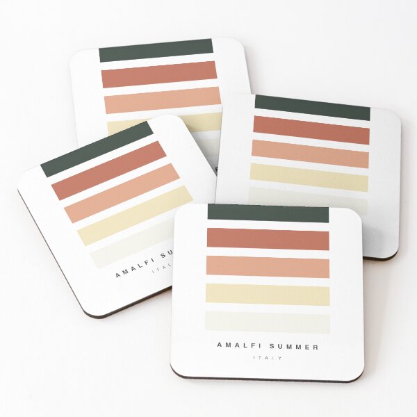 Item preview, ‘Amalfi Summer’ Travel Hue Palette designed and sold by The Colourful Game.