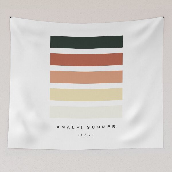 Item preview, ‘Amalfi Summer’ Travel Hue Palette designed and sold by The Colourful Game.