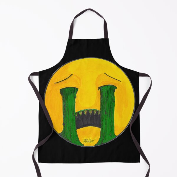 Item preview, Toxic Slime Crying Face Scar-E-Moji designed and sold by Grimmlar.