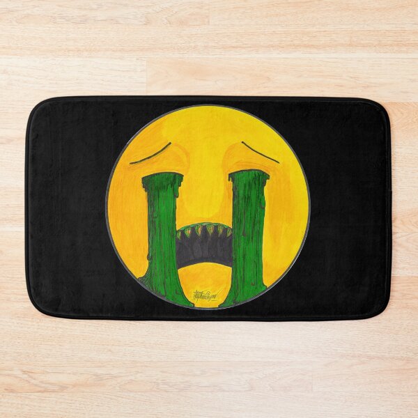Item preview, Toxic Slime Crying Face Scar-E-Moji designed and sold by Grimmlar.