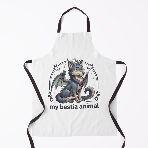 Item preview, My Bestia Animal — Winged Wolf Fantasy Creature Design designed and sold by JolususaStore.