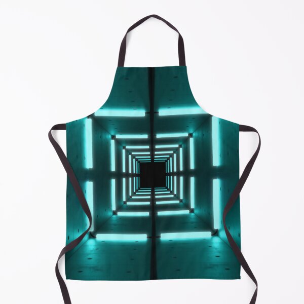 Item preview, Square Tunnel & Cyan Neon Lights designed and sold by Electric Shock!! Design.
