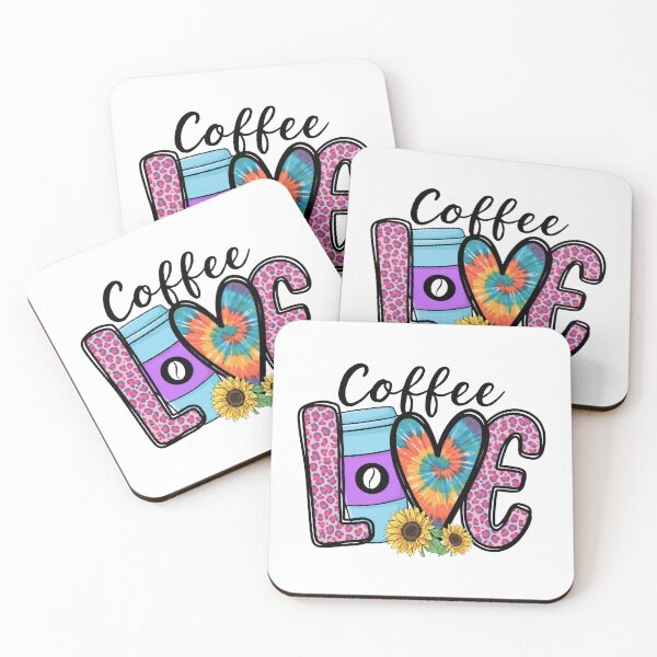 Item preview, Colorful Coffee Love designed and sold by pintartipuduran.