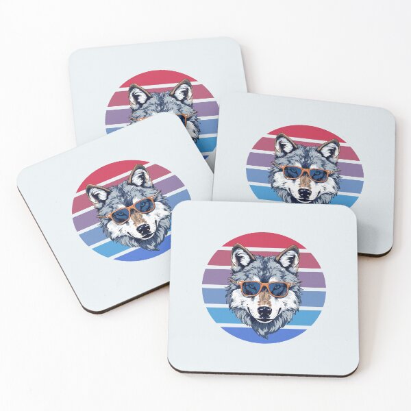 Item preview, Cool Wolf Portrait designed and sold by FanFest.