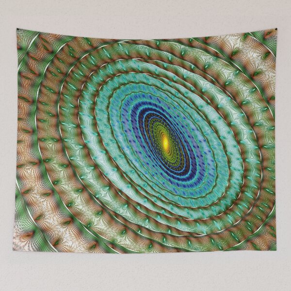 Item preview, The Hypnotic Iris of the Peacock's Eye designed and sold by bloorose.