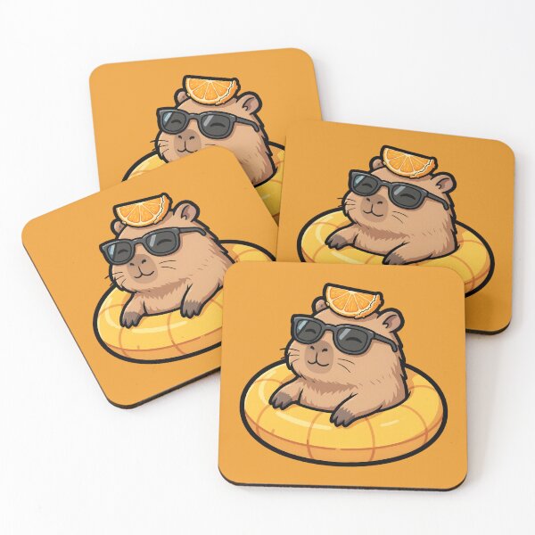 Item preview, Summer Capybara designed and sold by MMateka.