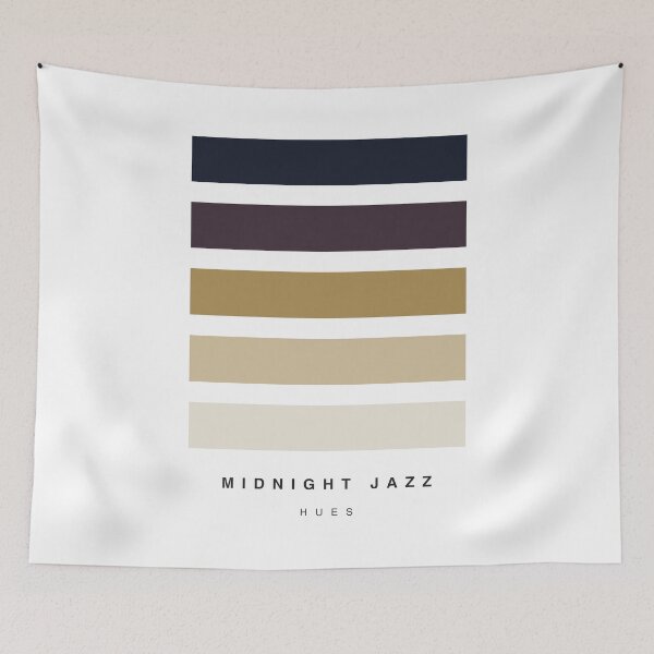 Item preview, ‘Midnight Jazz’ Classic Hue Palette designed and sold by The Colourful Game.
