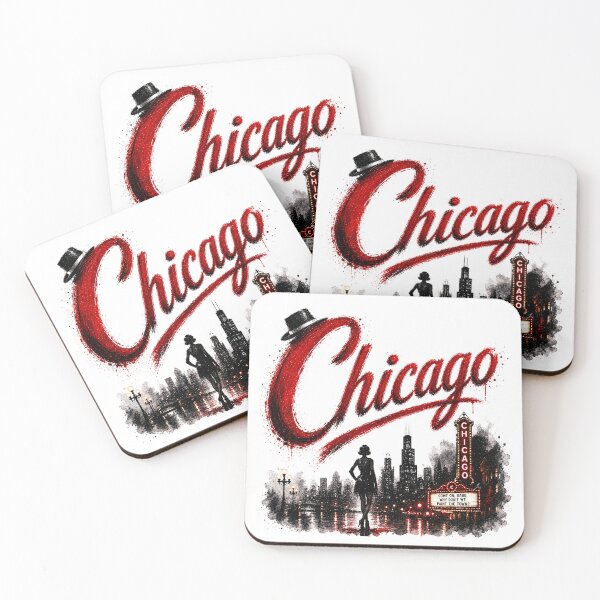 Item preview, Chicago the Musical designed and sold by Lyric Vault - Rock on.