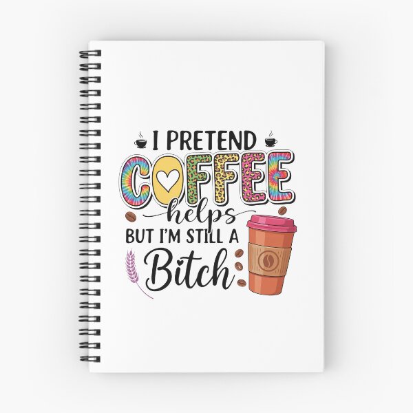 Item preview, I Pretend Coffee Helps designed and sold by pintartipuduran.