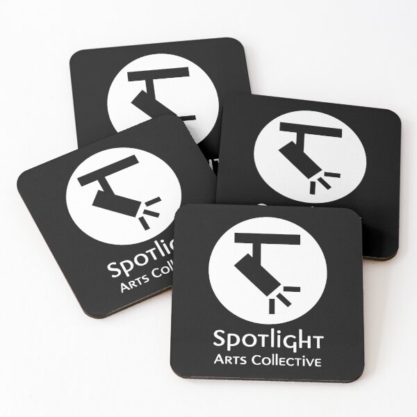 Item preview, Spotlight Arts Collective Logo - White designed and sold by SpotlightAC.